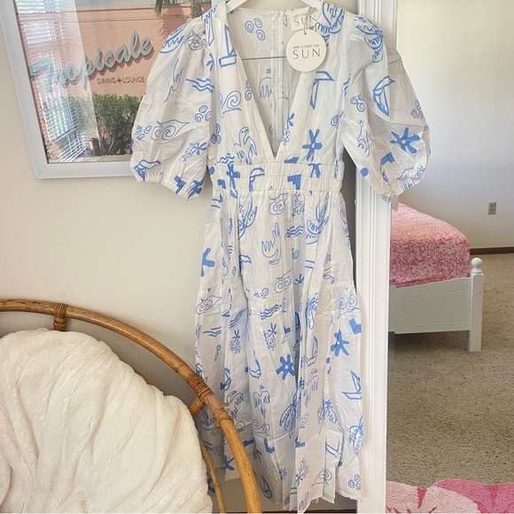 Fortunate One By The Seaside Dress - Picture 5 of 6